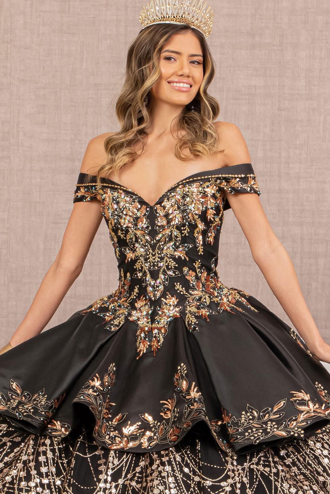 Charming Sleek Black Satin High Slit Long Prom Dress - Lunss
